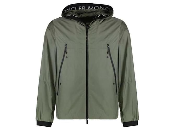 Moncler Giacca a vento con cappuccio JUNICHI Marrone - vista 5