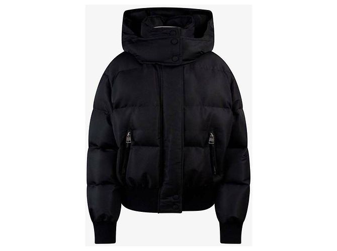 Alexander Mcqueen Jaqueta curta acolchoada de gola alta Graffiti - vista 6