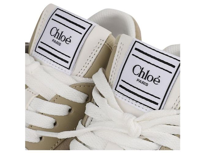 Chloé Baskets à lacets basses - vue 9