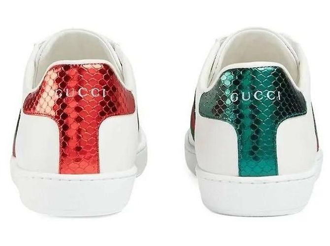 Gucci Baskets brodées - vue 6