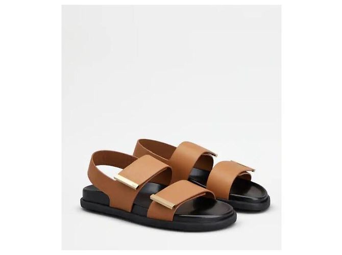 Tod's Sandali con cinturino in pelle - vista 4