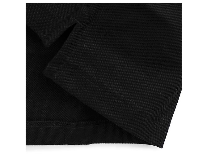 Burberry Polo de algodão com corte ajustado Preto - vista 7