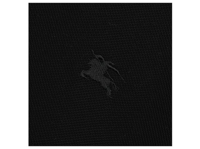 Burberry Polo de algodão com corte ajustado Preto - vista 8