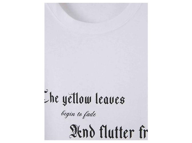 Alexander Mcqueen T-shirt à imprimé texte - vue 6