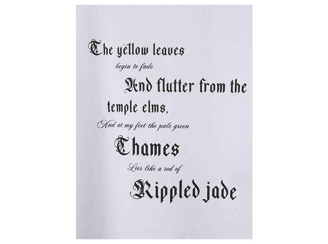 Alexander Mcqueen T-shirt à imprimé texte - vue 7