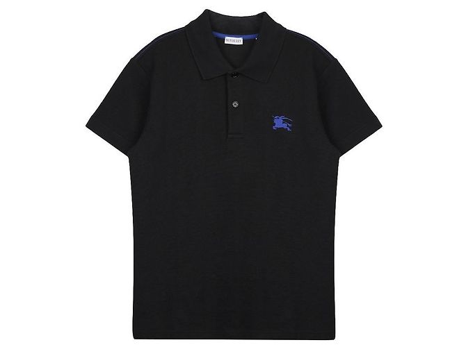 Burberry Polo mit kurzen Ärmeln und Logo Schwarz - Ansicht 3