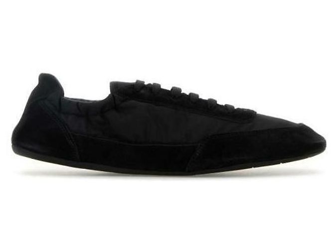 Prada Zapatillas de nylon y ante plegables - vista 4