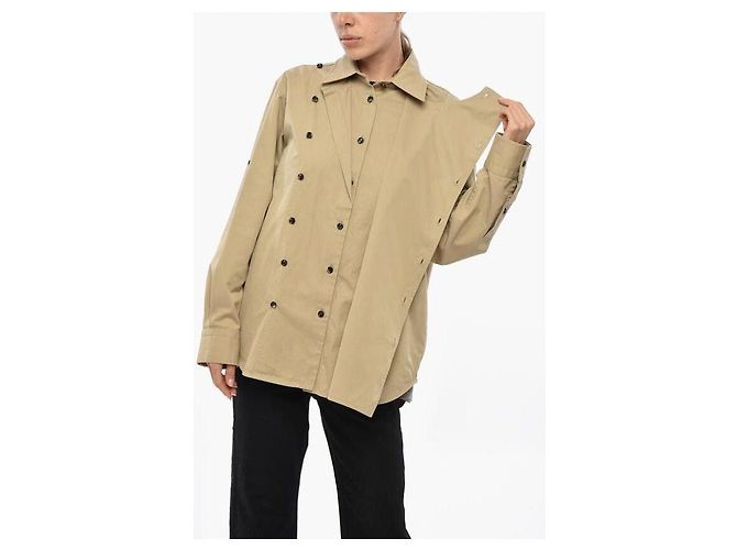 Bottega Veneta Camicia in twill di cotone leggero - vista 8