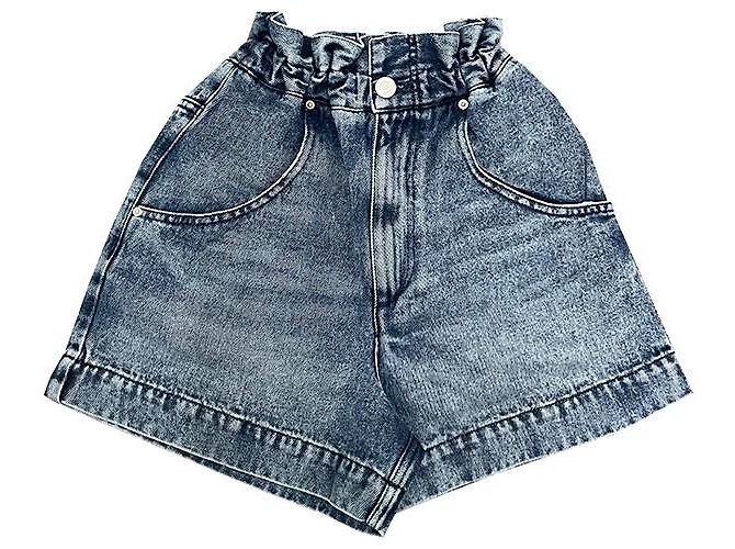 Isabel Marant Bermuda de denim stretch TITEA Azul - vista 10