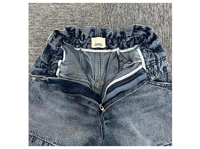 Isabel Marant Bermuda de denim stretch TITEA Azul - vista 13
