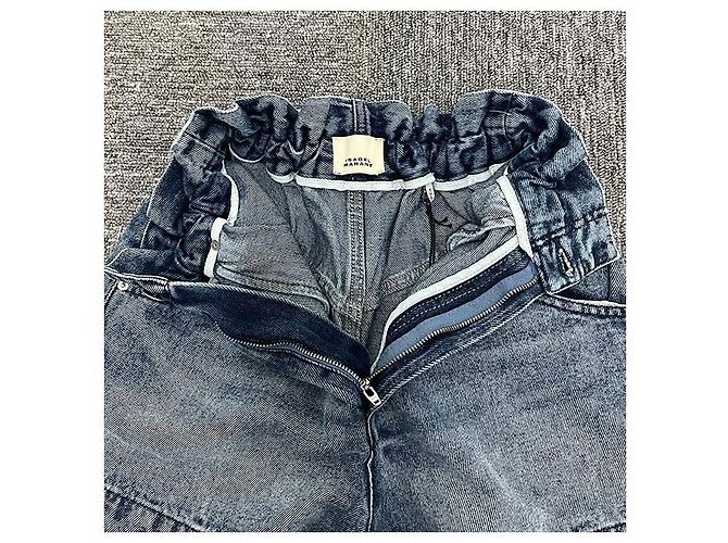Isabel Marant Bermuda de denim stretch TITEA Azul - vista 4