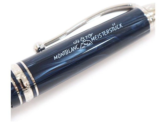 Montblanc Penna roller Meisterstück Origin Collection blu - vista 5
