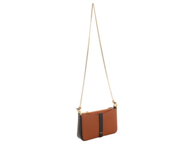 Chloé Pochette Marcie con catena in tan Marrone - vista 3