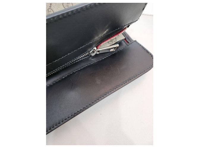 Gucci Borsa Tote Supreme con manico superiore Marrone - vista 22