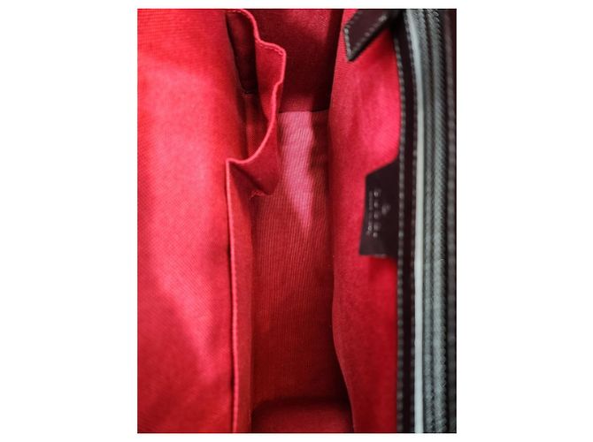 Gucci Borsa Tote Supreme con manico superiore Marrone - vista 8