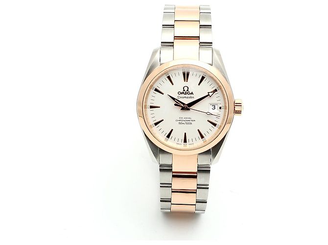 Omega Orologio da uomo Seamaster Aqua Terra Combo in Oro Rosa Co-Axial Automatico - vista 12
