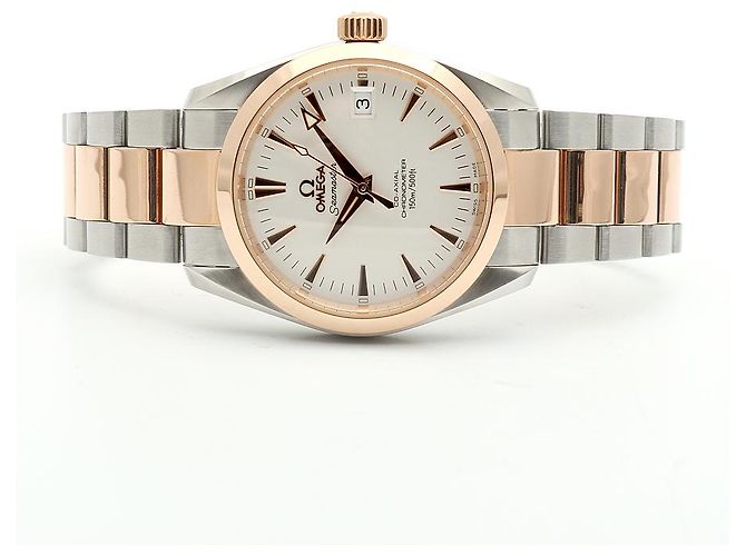 Omega Orologio da uomo Seamaster Aqua Terra Combo in Oro Rosa Co-Axial Automatico - vista 15