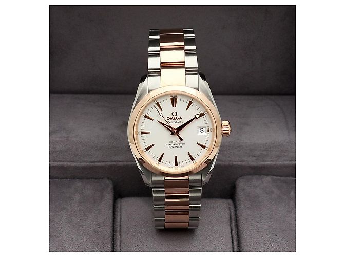 Omega Orologio da uomo Seamaster Aqua Terra Combo in Oro Rosa Co-Axial Automatico - vista 19