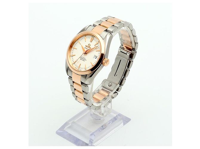 Omega Orologio da uomo Seamaster Aqua Terra Combo in Oro Rosa Co-Axial Automatico - vista 4