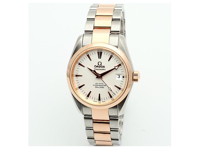 Omega Orologio da uomo Seamaster Aqua Terra Combo in Oro Rosa Co-Axial Automatico - vista 8