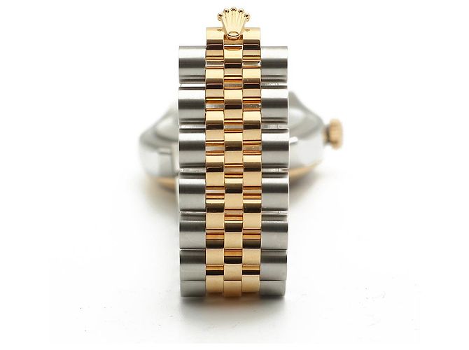Rolex Orologio da uomo Datejust combinazione piramide romana Bianco - vista 16