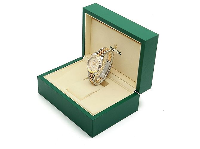 Rolex Orologio da uomo Datejust combinazione piramide romana Bianco - vista 22