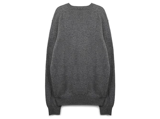 Comme Des Garcons Malha com patch de coração branco Marrom - vista 4