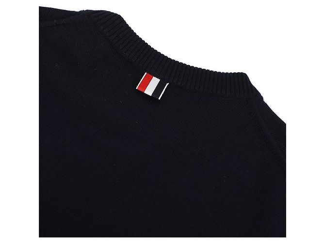 Thom Browne Maglia in cotone da uomo - vista 6