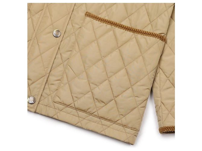 Burberry Gepolsterte Nylon-Halbjacke Braun - Ansicht 7