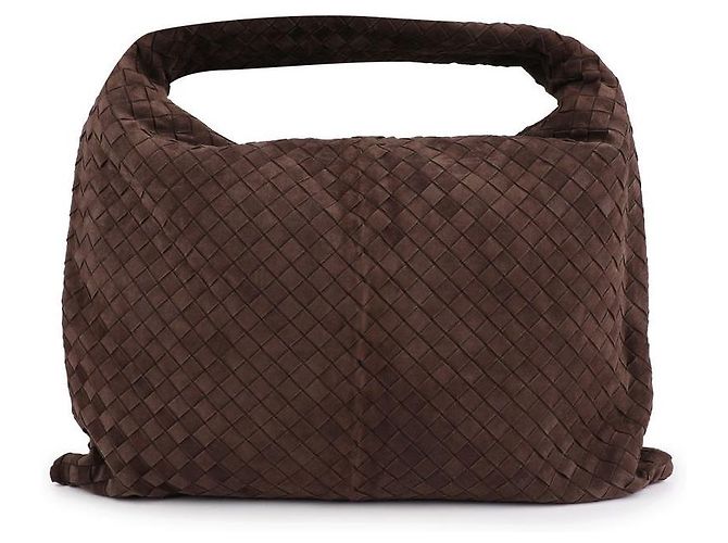 Bottega Veneta Grande borsa hobo a spalla Marrone - vista 3