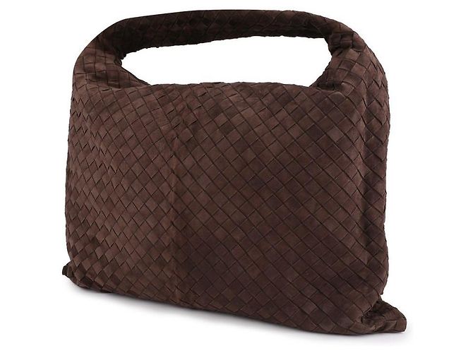 Bottega Veneta Grande borsa hobo a spalla Marrone - vista 4