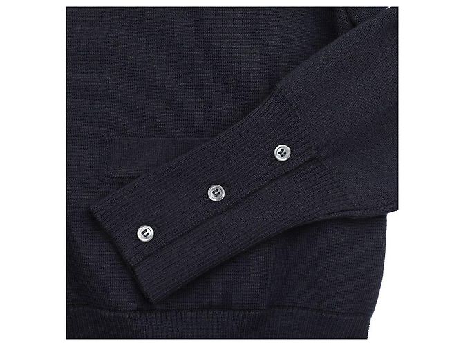 Thom Browne Milan-Stich-Cardigan Blau - Ansicht 7