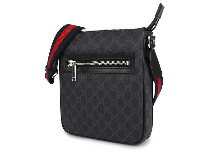 Gucci Borsa a tracolla GG Supreme Nero - vista 4