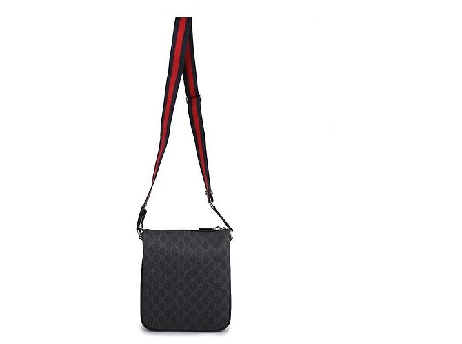 Gucci Borsa a tracolla GG Supreme Nero - vista 5