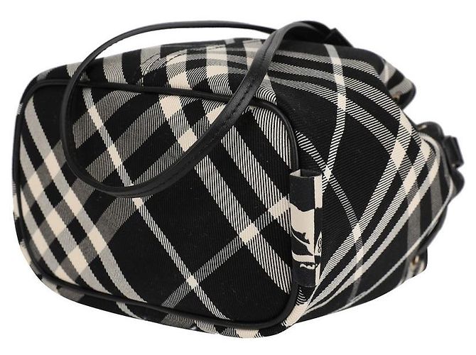 Burberry Mini Karo-Eimer Tasche - Ansicht 6