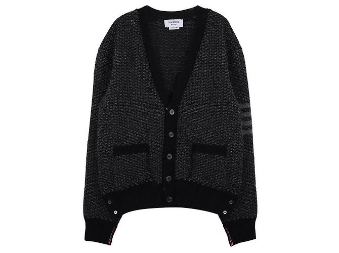 Thom Browne Cardigan in maglia - vista 3