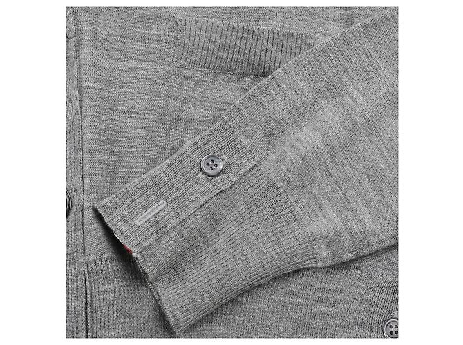 Thom Browne Lässiger V-Ausschnitt-Cardigan aus Wolle - Ansicht 7