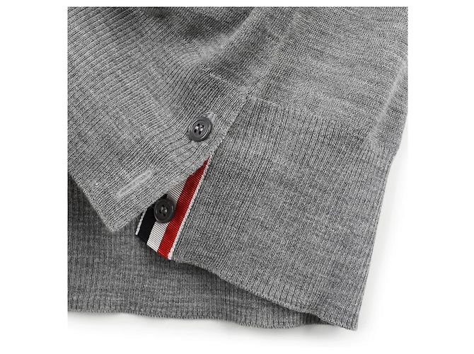 Thom Browne Lässiger V-Ausschnitt-Cardigan aus Wolle - Ansicht 9