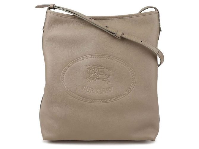 Burberry Piccola borsa a spalla Highland Marrone - vista 3