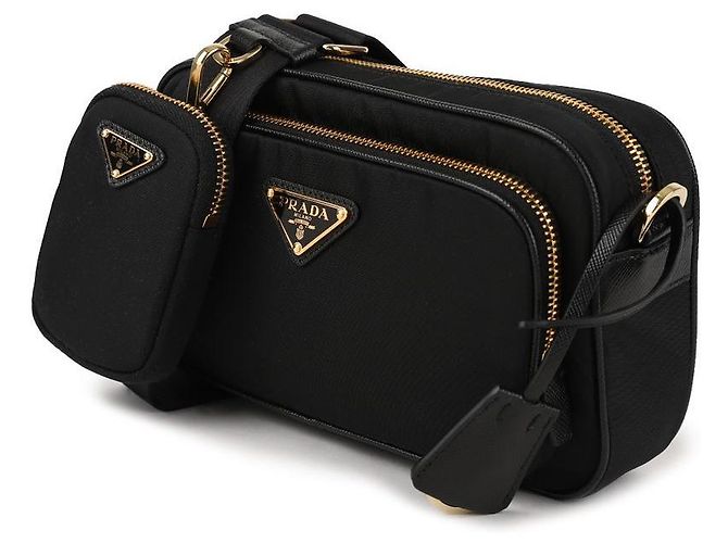 Prada Mini bolsa de ombro em Re-Nylon - vista 4