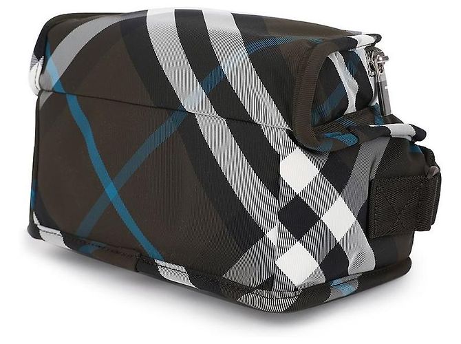 Burberry Borsa per fotocamera a scacchi da uomo Marrone - vista 6