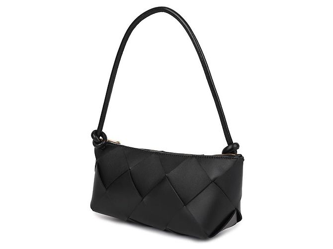 Bottega Veneta Borsa a Spalla Intrecciato Basket - vista 4
