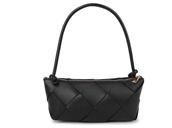 Bottega Veneta Borsa a Spalla Intrecciato Basket - vista 5