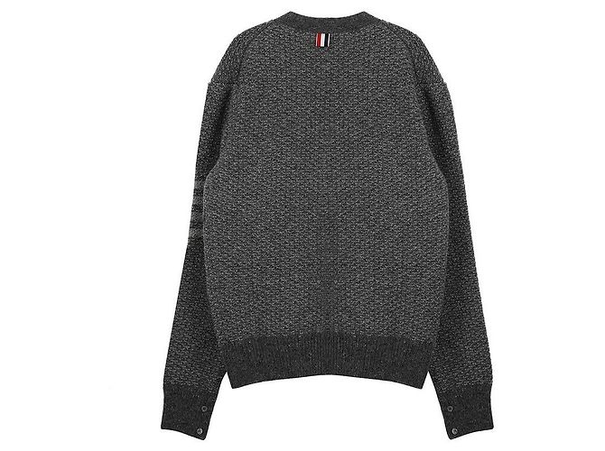 Thom Browne Bar Knit Cardigan - view 4