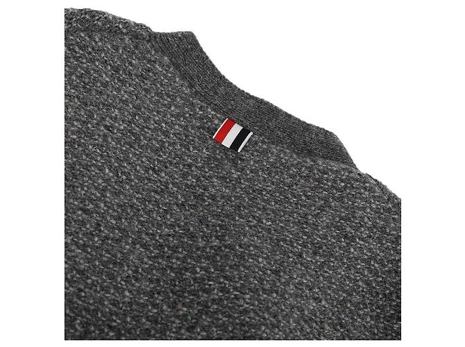 Thom Browne Bar Knit Cardigan - view 6
