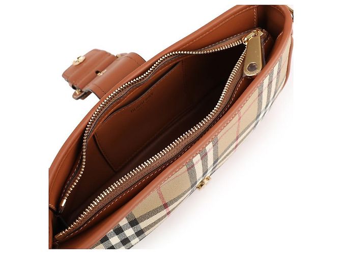 Burberry Borsa a spalla a quadri - vista 8