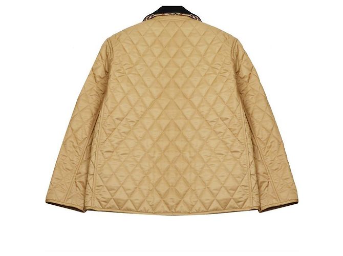 Burberry Jaqueta acolchoada curta Marrom - vista 4