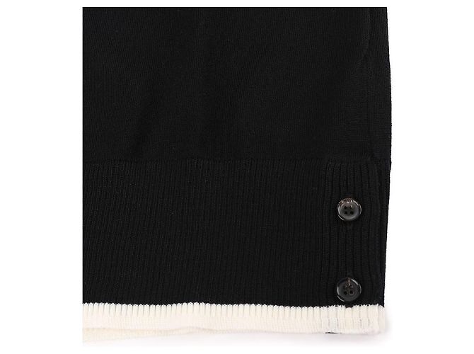 Thom Browne Diagonal Sweater Black - view 9
