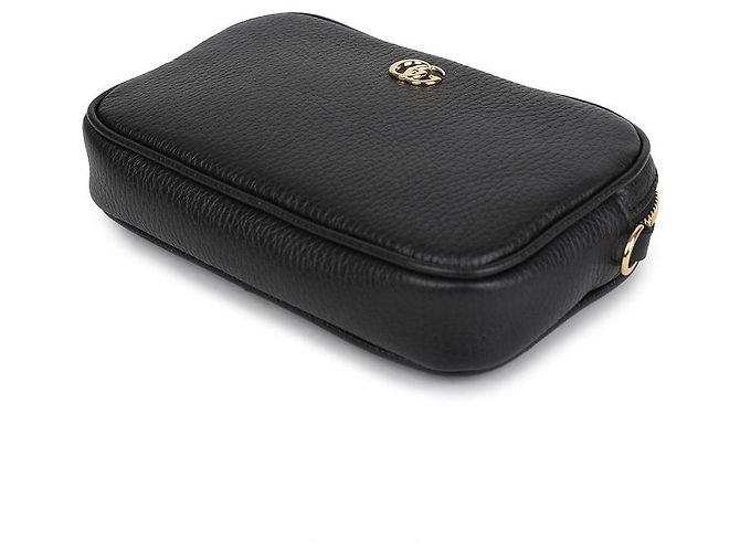 Gucci Marmont Super Mini Tasche Schwarz - Ansicht 6