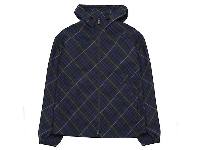 Burberry Giacca in twill a quadri da uomo - vista 3